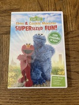 Sesame Street Elmo And Cookie Monster Supersized Fun DVD - $15.89