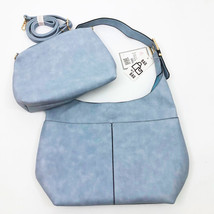 Jen &amp; Co.  Bag in a Bag Ida Hobo &amp; Shoulder Crossbody Bag Cerulean Blue - £42.58 GBP
