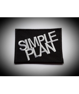 SIMPLE PLAN CANADIAN ROCK METAL POP MUSIC BAND EMBROIDERED PATCH  - £3.90 GBP