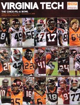 2009 Chick-Fil-A Bowl Game Media Guide Virginia Tech Hokies RARE VHTF - $98.21