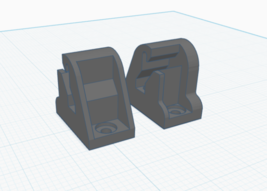BMW E30 Touring Dog Net Brackets 1987-1994 | 51471947900 Pair of two - $18.33