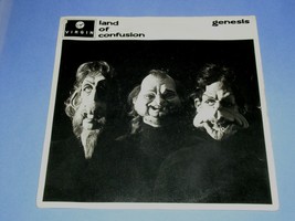 Genesis Land Of Confusion 45 Rpm Record Vinyl UK Import Picture Sleeve Virgin - $15.99