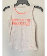 Justice Girls  &quot;BRING ON THE WEEKEND....&quot; Multicolor T-Shirt Top - Size ... - €5,17 EUR