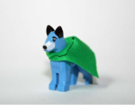 SLK Wonder Dog Justice League Super Friends Comic Minifigure Custome - £5.54 GBP