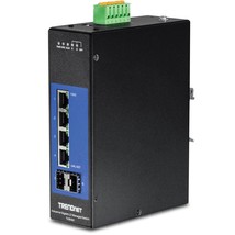 TRENDnet, 6-Port Industrial Gigabit L2 Managed DIN-Rail Switch, 4 X Gigabit Port - £392.41 GBP