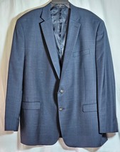 Lauren Ralph Lauren Blazer Sports Coat Jacket Mens Wool Navy Blue 2 Button Coat - $31.88