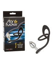 Star F*cker Mini Gem Plug W/silicone Enhancer - Black - £24.66 GBP
