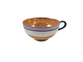 Lusterware Tea Coffee Cup Blue and Peach Replacement - $6.92