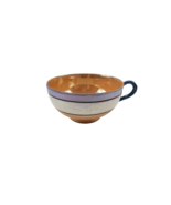 Lusterware Tea Coffee Cup Blue and Peach Replacement - $129.89 MXN