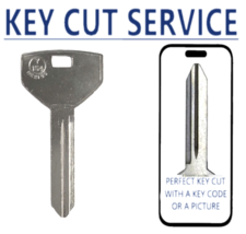 KEY CUT SERVICE  Y154 / P1789  Chrysler / Dodge / Jeep  Metal Key ( JMA-... - $20.99