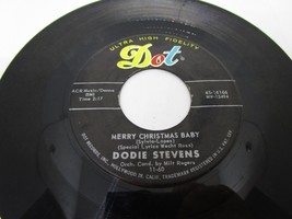 Dodie Stevens – Merry Christmas Baby - Jingle Bells 45 RPM VG - $8.90
