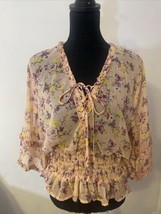 Wildflower Apparel Women’s Floral Blouse Size XL - £10.11 GBP