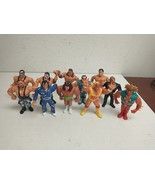 Lot of 11 Vintage WWF Wrestling Action Figures 1990-93 Titan Sports Hasb... - $135.38 CAD