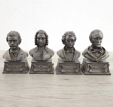 K&#39;s Collection Classical Composer Resin Busts - Bach Wagner Strauss Schu... - £19.02 GBP