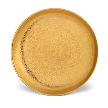 L&#39;OBJET Earthenware Alchimie Coupe Bowl 24K Gold Medium 12&quot; D - AL271 - $415.80