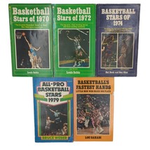 Vintage Basketball Paperback Lot Fastest Hands All Pro Stars 1970 1972 1... - £15.47 GBP