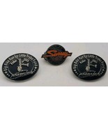 Lot Of 3 Harley Davidson Biker Vest Pins AMBUCS bike Run For Tryke Fund ... - $15.44 CAD