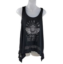 Tunic Tank Top Shirt Junior M 7-9 Dream on Dreamer Sleeveless Scoop Neck... - $9.49