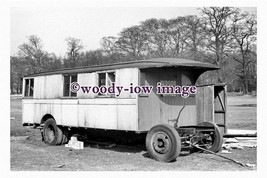 gw0709 - Unknown Bus used as office for W Dodd - print - £2.20 GBP
