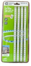 RGBW LED Flexible Tape Light Kit 12&quot; Linkable Indoor 4-Strip Pack CE wit... - $14.01