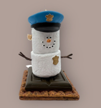 Smores Police Officer Cop Ornament Law Enforcement Decor Midwest Cannon Falls - £7.98 GBP