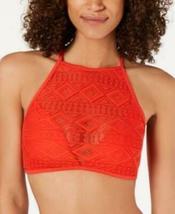 Hula Honey Juniors Diamond-Crochet High-Neck Halter Bikini Top, Choose Sz/Color - £15.28 GBP