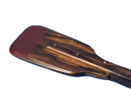 [Pack Of 2] Wooden Lockwood Decorative Squared Rowing Boat Oar w/ Hooks 24&quot;&quot; - £41.36 GBP