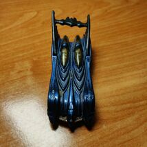HOT WHEELS Blue &amp; Black Diecast DC Comics Batmobile Car-#s03-Malaysia-LN - $9.71 CAD