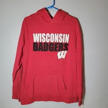 Wisconsin Badgers Mens Hoodie XL Sweatshirt Red - $18.97