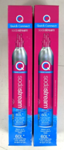 *(2) New Sealed* Soda Stream CO2 Cqc Spare - Pink- *See Pictures* - £40.91 GBP
