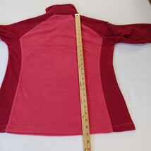 Columbia XL6624 Women's Red 1/4 Zip Pullover Sweatshirt Lightweight Size Large image 6