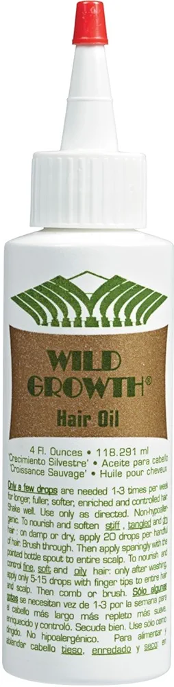 Wild Growth Hair Oil 4 Oz - $14.00