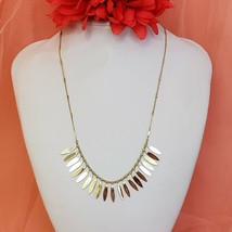 SORRELLI Clear Rhinestone Gold Tone Chain Choker Necklace 20&quot; - $39.95