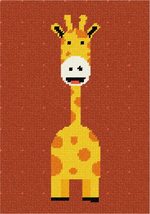 Pepita needlepoint canvas: Baby Giraffe, 7&quot; x 10&quot; - £39.08 GBP+