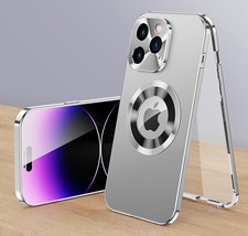 2023 NEW Metal Aluminium Alloy Case for iPhone 14 13 12 11 Pro Max Camera Lens P - £33.06 GBP