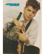 Jordan Knight New Kids on the block magazine pinup clipping pix behind a... - $5.00