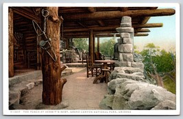 Porch at Hermits Rest Grand Canyon Arizona UNP Fred Harvey WB Postcard H15 - £2.39 GBP