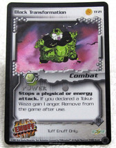 2002 Score Limited Dragon Ball Z DBZ CCG Black Transformation #TF21 Foil Cell - $4.99