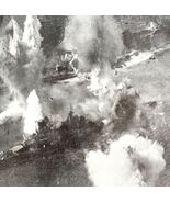 Carrier Planes Blast Battleship Haruna 1945 WW2 Photo Print Military DWHH10 - €17,16 EUR