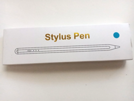 Stylus Pen For iPad Digital Pencil Sky Blue with Charging Cable - £10.25 GBP