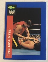 The Mountie WWF Trading Card World Wrestling  1991 #66 - £1.55 GBP