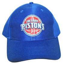 Vintage Detroit Pistons Minimalist Cap - Adidas NBA Basketball Classic Logo Hat - £11.72 GBP
