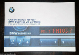 BMW E46 BUSINESS CD CD53 RADIO STEREO 1999 - 2006 - ORIGINAL OWNER&#39;S MAN... - £15.81 GBP
