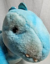 FAO Schwarz Dinosaur Plush Blue Glow Brights Lights &amp; Sound 13” Stuffed Animal - £11.03 GBP