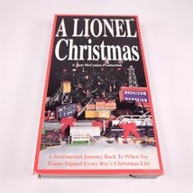 ✅ TM Video A Lionel Christmas VHS Tom McComas Trains Railroad 1995 - $7.91