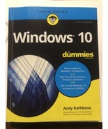 Windows 10 For Dummies For Dummies Computers Paperback Andy Rathb - $6.56 CAD