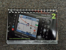 2003 Mercedes M Classe Veloce Tips 2 Modulare Controllo Sistema Tasca Manuale 03 - $10.48