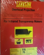 Labelon TR 75 Overhead Projection Transparency Film 100 Sheets TR-75 New - £12.41 GBP