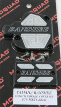 New ModQuad Throttle &amp; Brake Cover Set (Black Logo) For 1987-2006 Yamaha... - £50.52 GBP