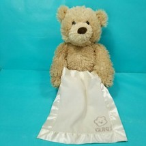 Gund Peek-A-Boo Talking Moving Teddy Bear Animated Stuffed Animal Plush 10&quot; Sit - £24.76 GBP